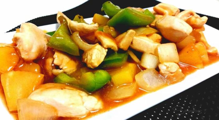 Pollo con piña - Restaurante comida china en Albacete