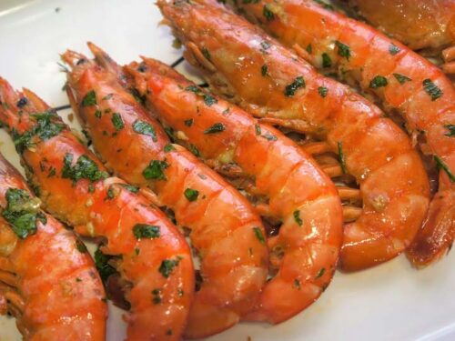 Gambas a la plancha - Restaurante chino en Albacete