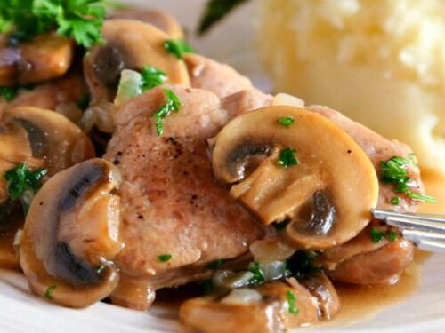 Cerdo con champiñones - Restaurante chino en Albacete