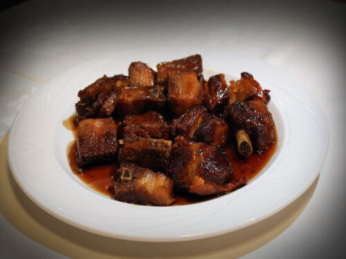 Costillas agridulces