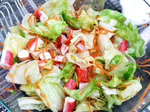 Ensalada de cangrejo - Restaurante chino Albacete