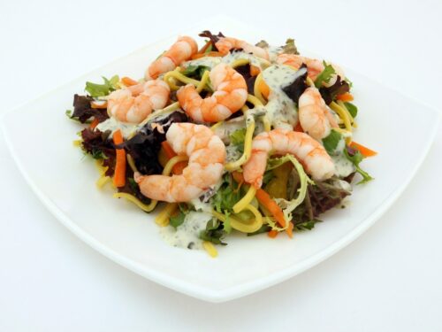 Ensalada de gambas - Restaurante chino Gran Muralla Albacete