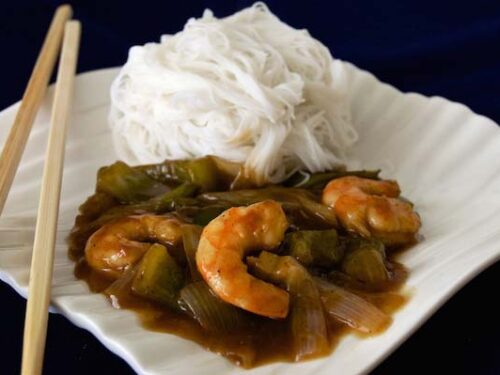 Gambas con guindillas - Restaurante chino en Albacete