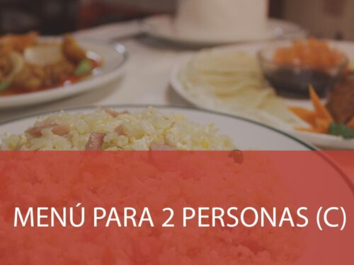 Menú para 2 personas - Restaurante chino en Albacete