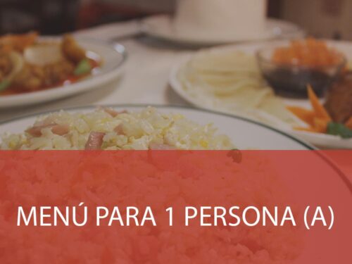 Menú para 1 persona - Restaurante chino en Albacete