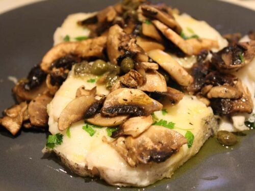 Pescado con champiñón - Restaurante comida china en Albacete