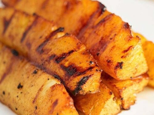 Piña frita flambeada - Restaurante Gran Muralla en Albacete