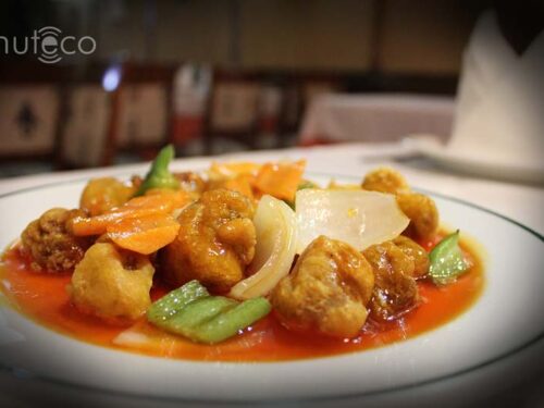 Cerdo agridulce - Restaurante chino en Albacete
