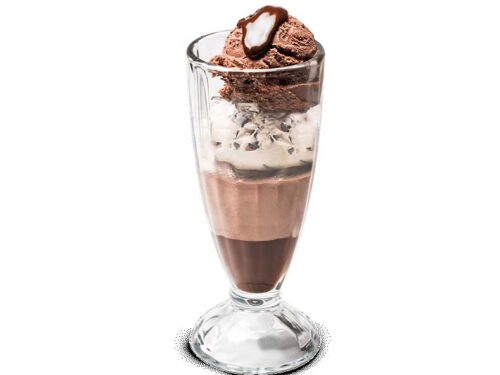 Restaurante Gran Muralla en Albacete - copa de mousse de chocolate