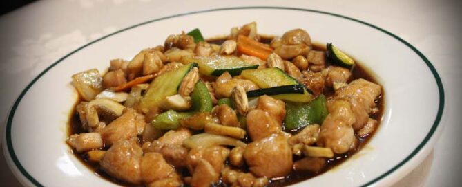 Pollo con almendras - Comida china en Albacete