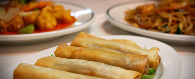 Rollo vietnamita - Platos varios - Restaurante Gran Muralla Albacete