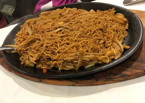 Tallarines a la plancha - Restaurante comida china en Albacete